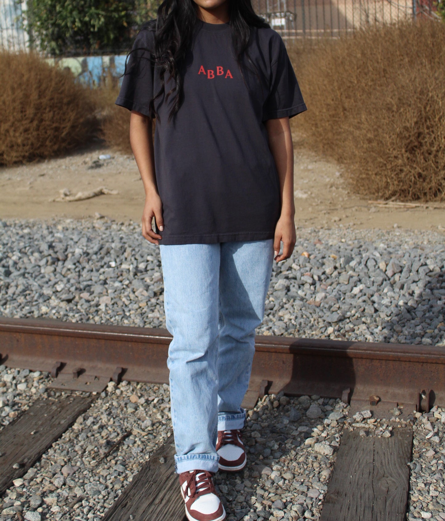 'Abba' Short Sleeved T-Shirts Solid