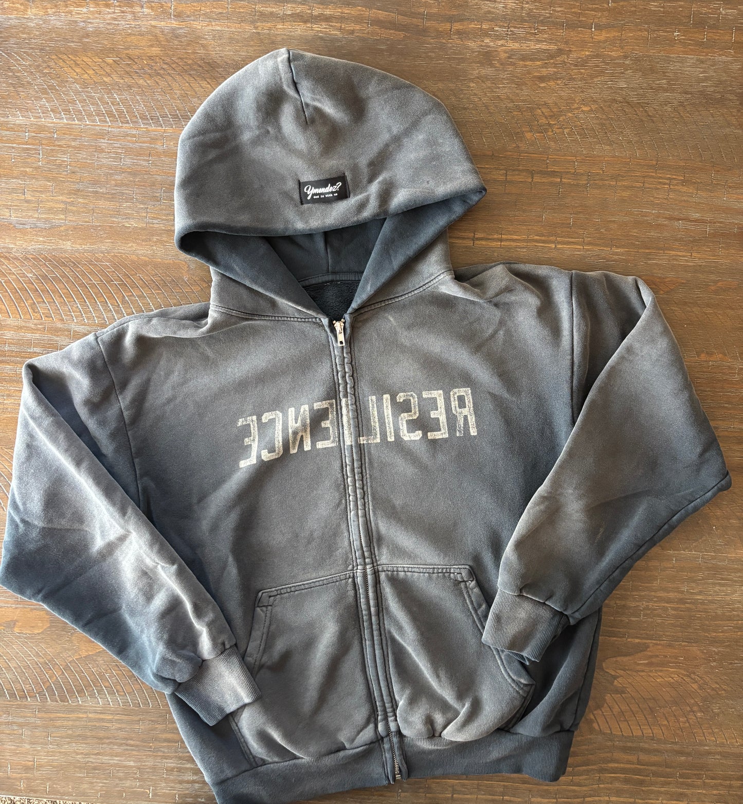 "Resilience" Unisex Zip-Up Hoodie